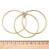 Two Tone 304 Stainless Steel Multi-strand Bangles for Women BJEW-F540-06GP-5
