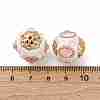 Handmade Resin Indonesia Round Beads IPDL-P005-25KCG-03-3