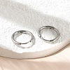 Tarnish Resistant 304 Stainless Steel Hoop Earrings EJEW-P177-P-08-3