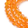 Transparent Electroplate Glass Beads Strands LS-EGLA-A039-T3mm-A23-3