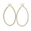 2Pcs 2 Colors Twisted Polyester Cord Necklace Making NJEW-JN06544-3
