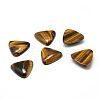 Natural Tiger Eye Gemstone Cabochons G-T025-10x10mm-11-1