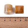 Natural Topaz Jade European Beads G-P520-05T-2