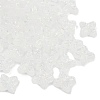 Frosted Transparent Acrylic Beads OACR-P029-09B-05-2