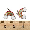304 Stainless Steel Charms STAS-O003-02P-3