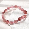 Natural Strawberry Quartz Beads Bracelets GG-CBA05D5-02B-03A-3