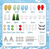DIY Christmas Angel Theme Earrings Making Kit DIY-SC0021-65-2