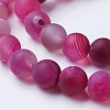 Natural Grade A Striped Agate/Banded Agate Beads Strands G-E478-10mm-4