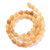 Natural Topez Jade Beads Strands G-B106-A27-01-3