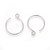 Tarnish Resistant 304 Stainless Steel Earring Hooks STAS-L216-02A-P-1