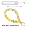 Resin Bead Phone Hand Strap Chains HJEW-TADJ0020-3