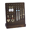 Detachable Wood Earring Display Stands EDIS-WH0011-07-1