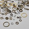 100G Tibetan Style Zinc Alloy Linking Rings FIND-WH20032-121-2