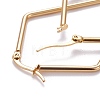201 Stainless Steel Angular Hoop Earrings EJEW-F205-04G-B-2