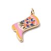 Printed Brass Pendants LS-KK-H253-01B-G02-2