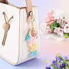 Alloy & Resin Tassel Keychains AJEW-TADJ0001-18A-5