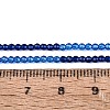Transparent Glass Beads Strands GLAA-N074-01A-14-5