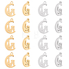 Unicraftale 16Pcs 2 Colors Valentine's Day 304 Stainless Steel Charms STAS-UN0030-74-1