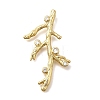 Brass Micro Pave Cubic Zirconia Pendants KK-Z125-09G-1