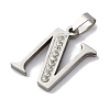 201 Stainless Steel Pendants STAS-Q342-53P-N-2