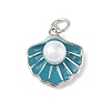 Brass Enamel Pendants KK-B148-03P-2