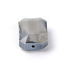 Opaque Solid Color Glass Beads GLAA-WH0025-58M-1