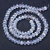 Electroplate Glass Beads Strands X-EGLA-A034-T10mm-B02-2