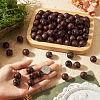 Wood European Beads WOOD-TA0003-10B-6