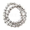 Electroplate Glass Beads Strands EGLA-F166-14P-2