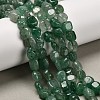 Natural Green Aventurine Beads Strands G-P568-C11-01-1