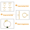 20 Sets Eco-friendly Brass Toggle Clasps KK-DC0002-29-4