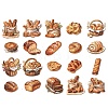 40Pcs 20 Styles PET Waterproof Self Adhesive Food Decorative Stickers PW-WG64307-02-1