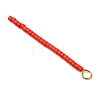 Cylinder Seed Beads with 304 Stainless Steel Flat Head Pins Pendants PALLOY-JF03293-5