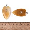Natural Topaz Jade Pendants G-Q601-47G-3