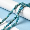 Natural Dyed White Jade Beads Strands G-M402-C02-02-2