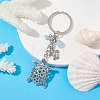 Turtle Alloy Pendant Keychain KEYC-JKC00700-2