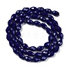 Opaque Solid Color Beads Strands EGLA-N013-P8mm-D03-2