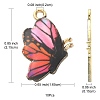 Printed Alloy Pendants FIND-YW0001-70F-4