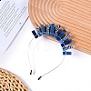 Natural Blue Aventurine Headband PW-WG0172B-05-1