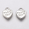 Tibetan Style Alloy Pendants TIBEP-C101-P-LF-2