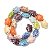 Handmade Porcelain Beads Strands LAMP-G140-02P-2