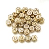 (Defective Closeout Sale: Enamel Yellowing)Alloy Enamel Beads ENAM-XCP0001-44-1