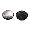 Natural Black Lip Shell Carved Cabochons SSHEL-T017-04A-2