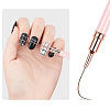 5Pcs Plastic Nail Art Line Brush AJEW-WH20816-069A-3