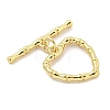 Rack Plating Brass Toggle Clasps KK-Q814-15G-2