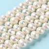 Natural Cultured Freshwater Pearl Beads Strands PEAR-E018-37-2