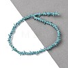 Synthetic Turquoise Dyed Beads Strands G-B184-C02-01-3