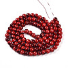 Baking Paint Glass Beads X1-DGLA-N012-8mm-10-2
