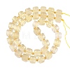 Heated Natural Lemon Quartz Beads Strands G-F832-A03-01-3