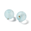 Frosted Transparent Acrylic Beads X1-OACR-F013-13G-2